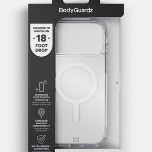BodyGuardz Clear i Phone Case
17 Pro Max